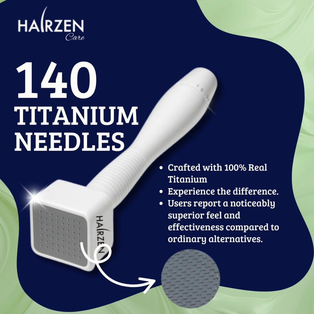 HAIRZEN Adjustable Derma Stamp - Side View